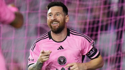 Lionel Messi em comemoração nos Estados Unidos