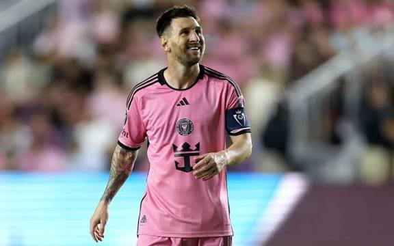 Messi em ação pelo Inter Miami em noite de recorde