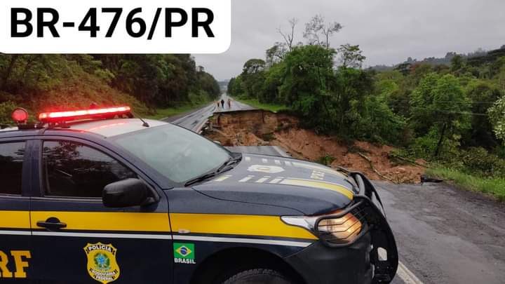 PRF atua na liberação da BR-277, mas não há previsão